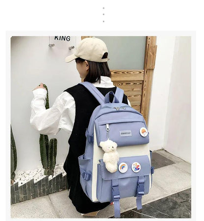 Kit Maleta Mochila Bolsos 5 En 1